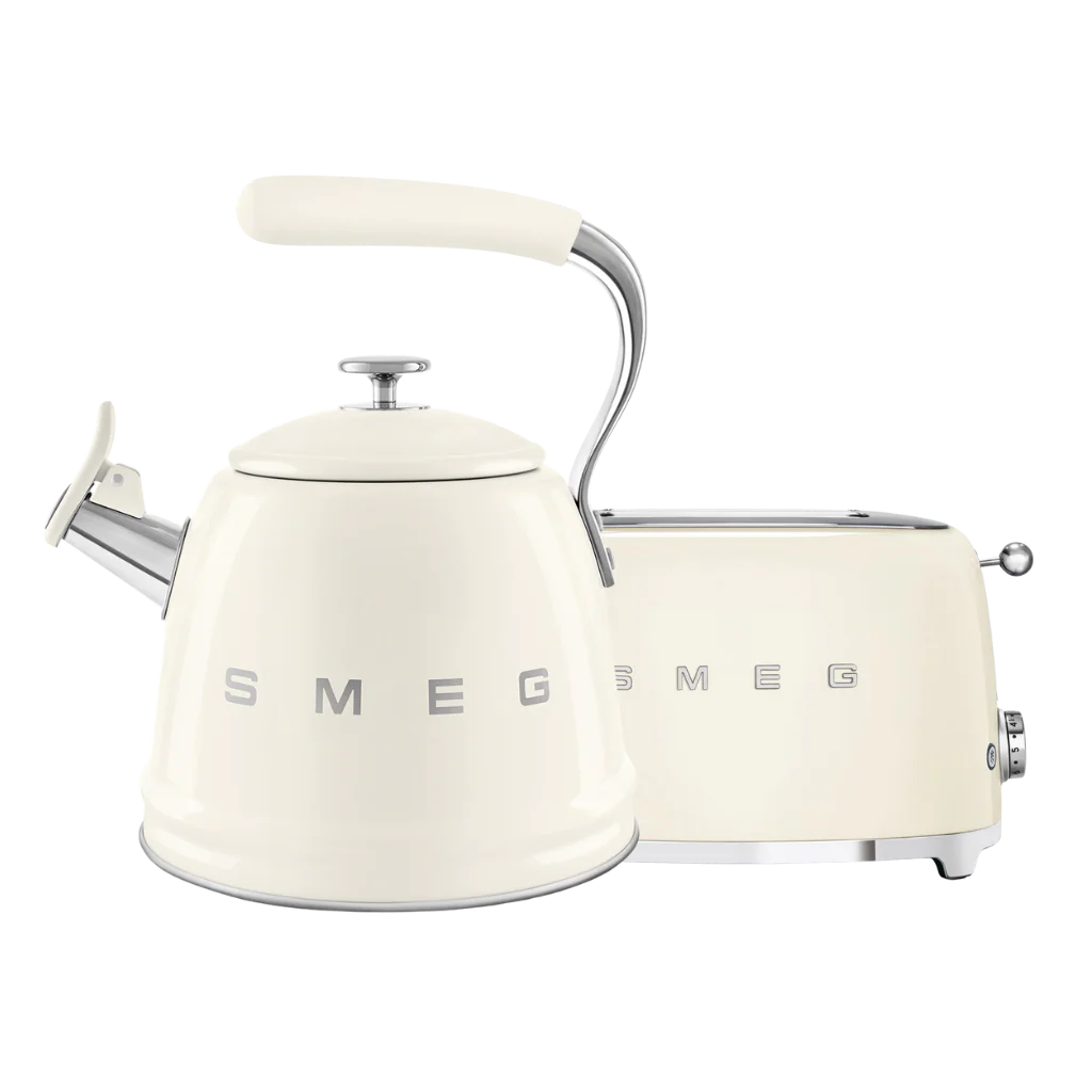 Smeg Appliances Smeg Stainless Steel Kettle And Toaster Smeg