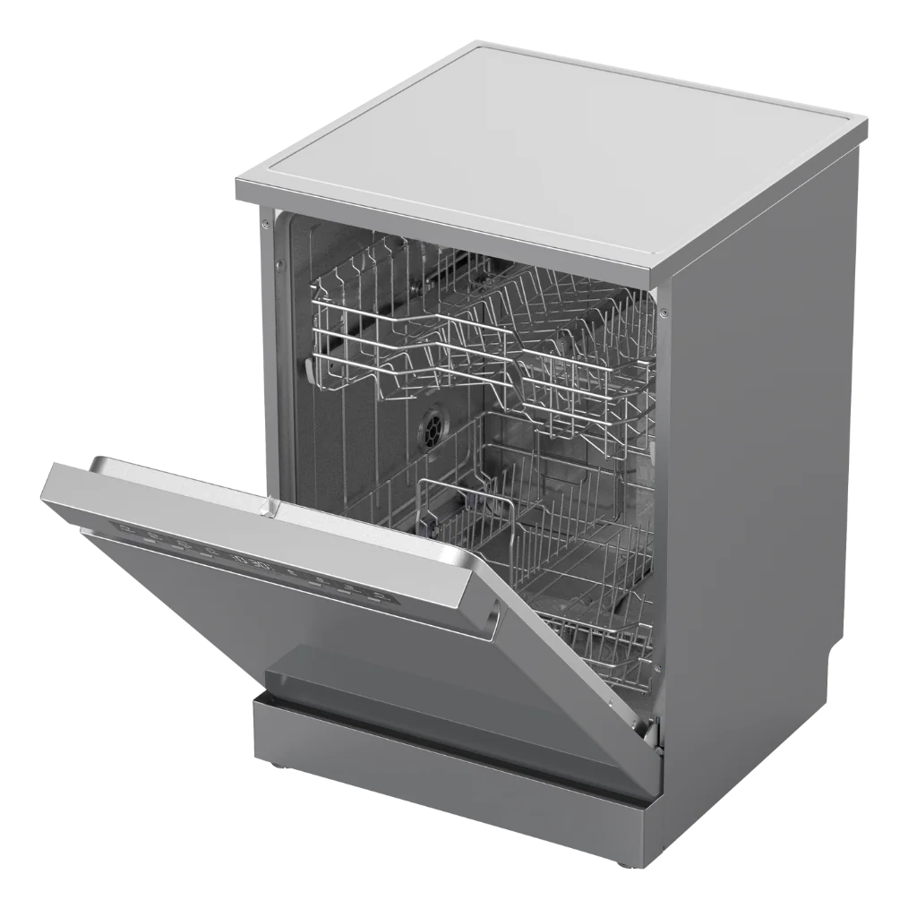 Skyworth 13 Place Inox Dishwasher Open