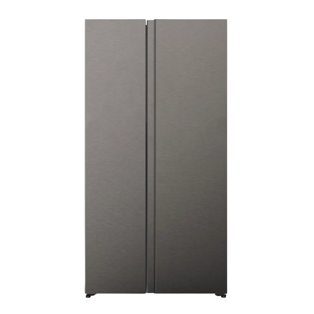 Rent To Own Fridges | Hisense 543L Titanium Silver Frost Free Side