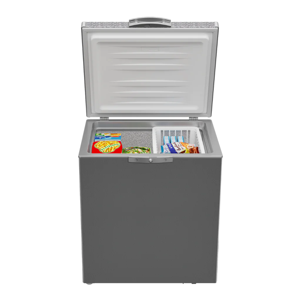 Rent To Own Freezers | Defy 195L Metallic Chest Freezer
