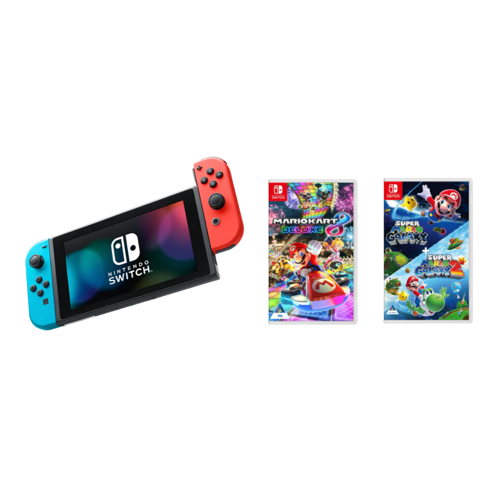 Rent To Own Gaming | Nintendo Switch Console + Mario Kart 8 Deluxe